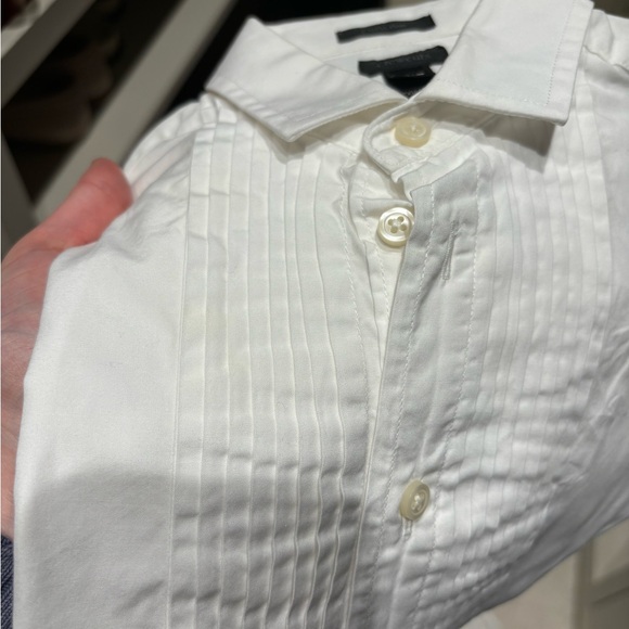 J crew ludlow tuxedo shirt white 4-5 - Picture 4 of 4